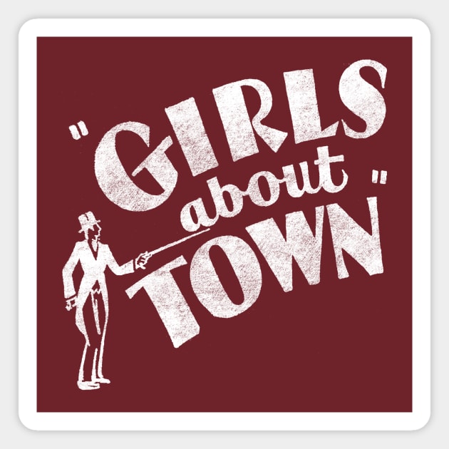 Girls About Town Magnet by vokoban